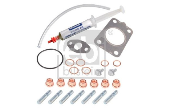 Turbocharger, mounting kit
