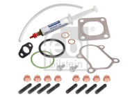 Turbocharger, mounting kit