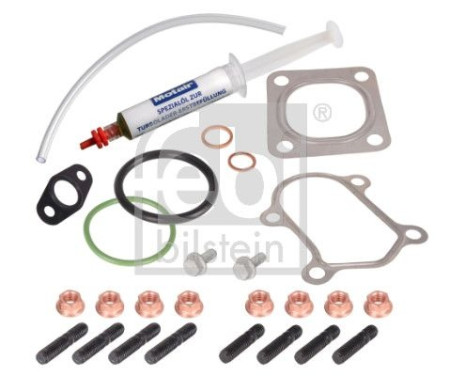 Turbocharger, mounting kit