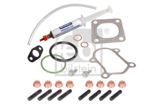 Turbocharger, mounting kit