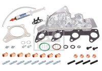 Turbocharger, mounting kit