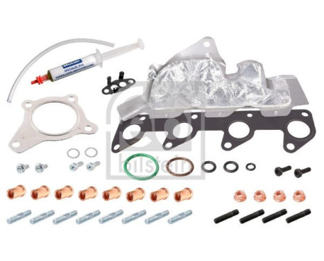Turbocharger, mounting kit