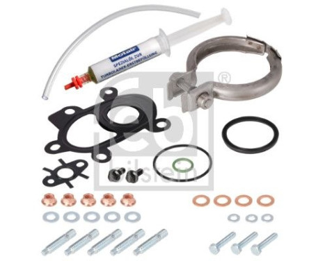 Turbocharger, mounting kit