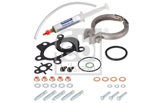 Turbocharger, mounting kit