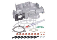 Turbocharger, mounting kit