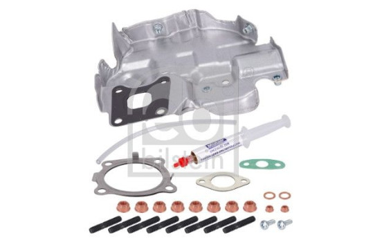 Turbocharger, mounting kit