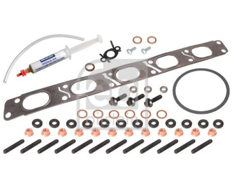 Turbocharger, mounting kit
