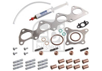 Turbocharger, mounting kit