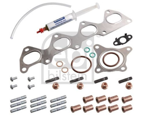 Turbocharger, mounting kit