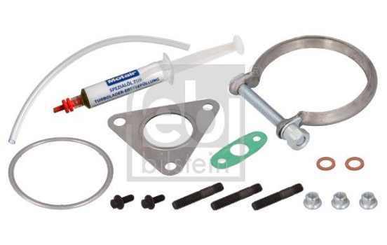 Turbocharger, mounting kit
