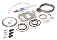 Turbocharger, mounting kit