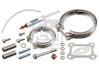 Turbocharger, mounting kit
