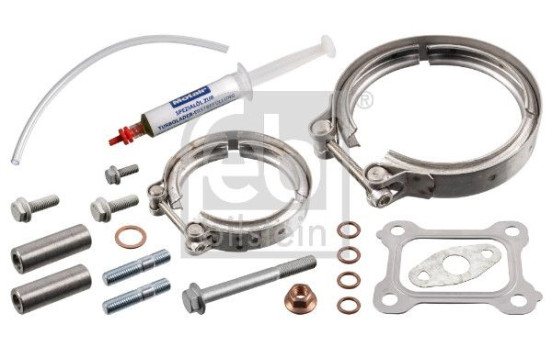 Turbocharger, mounting kit