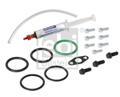 Turbocharger, mounting kit