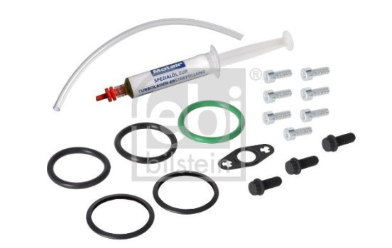 Turbocharger, mounting kit