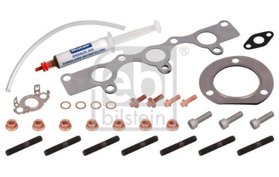 Turbocharger, mounting kit
