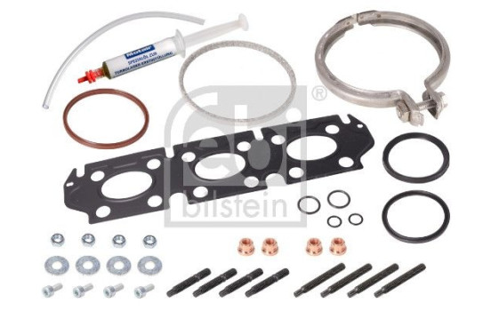 Turbocharger, mounting kit