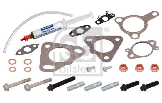 Turbocharger, mounting kit