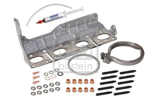 Turbocharger, mounting kit