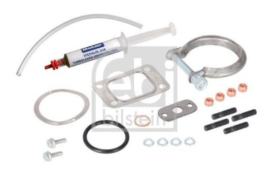 Turbocharger, mounting kit