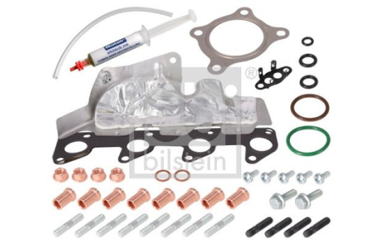 Turbocharger, mounting kit