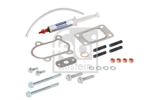 Turbocharger, mounting kit