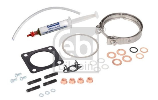 Turbocharger, mounting kit