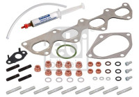Turbocharger, mounting kit
