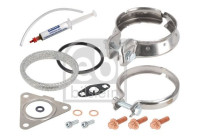 Turbocharger, mounting kit