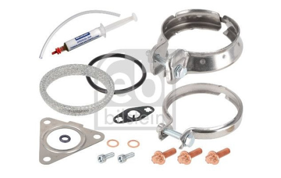 Turbocharger, mounting kit
