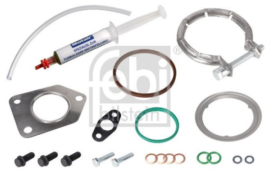 Turbocharger, mounting kit