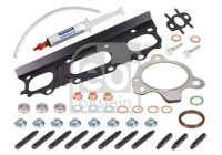 Turbocharger, mounting kit