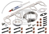 Turbocharger, mounting kit