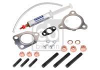 Turbocharger, mounting kit
