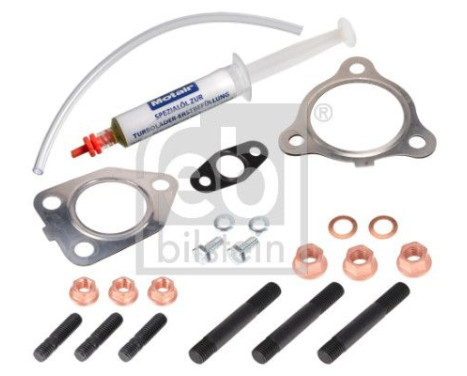 Turbocharger, mounting kit