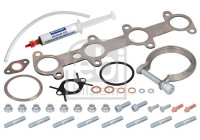 Turbocharger, mounting kit