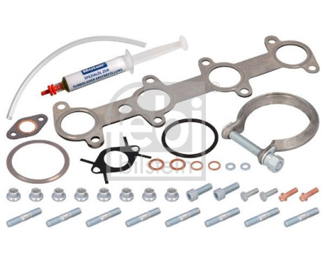 Turbocharger, mounting kit