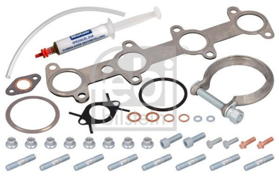 Turbocharger, mounting kit