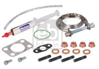 Turbocharger, mounting kit