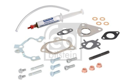 Turbocharger, mounting kit
