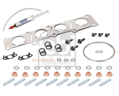 Turbocharger, mounting kit