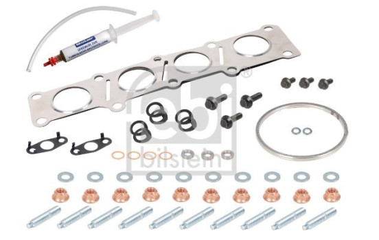 Turbocharger, mounting kit