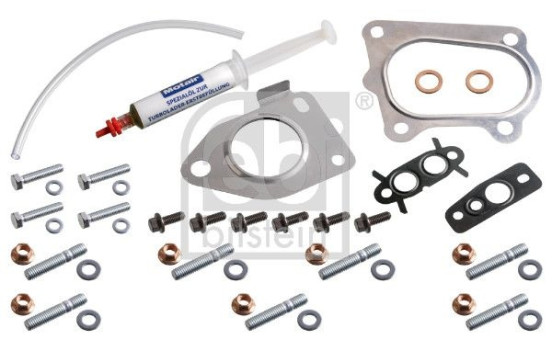 Turbocharger, mounting kit