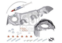 Turbocharger, mounting kit