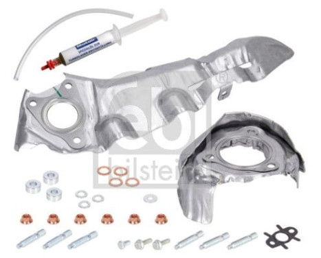 Turbocharger, mounting kit