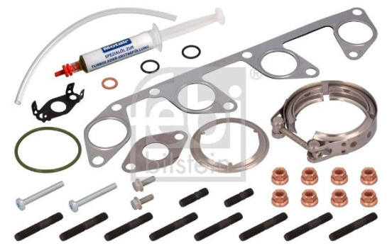 Turbocharger, mounting kit
