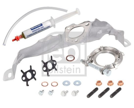 Turbocharger, mounting kit