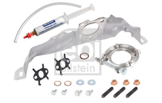 Turbocharger, mounting kit