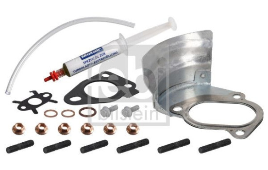 Turbocharger, mounting kit