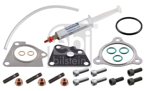 Turbocharger, mounting kit